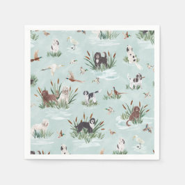 SERVIETTE EN PAPIER LES BARBETS
