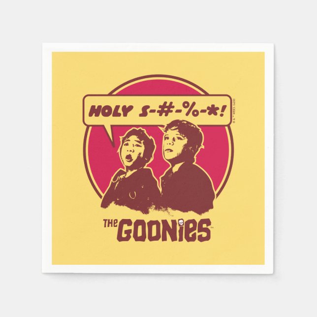 Serviette En Papier Les données Goonies Expletive (Devant)