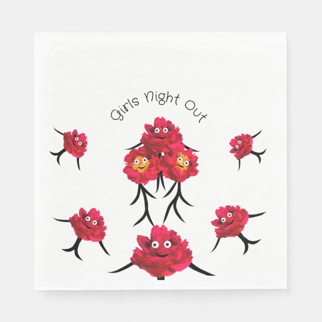 Serviette En Papier Les femmes (Devant)