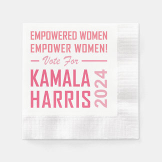 SERVIETTE EN PAPIER LES FEMMES AUTONOMISÉES AUTONOMISENT LES FEMMES !