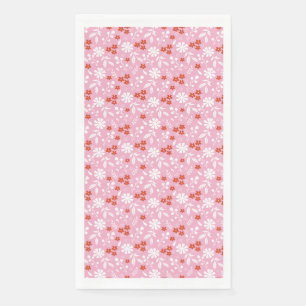 Serviette En Papier Les Fleurs Apportent De La Couleur À Votre Monde