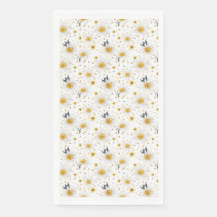 Serviette En Papier Les fleurs ne disent pas, elles montrent