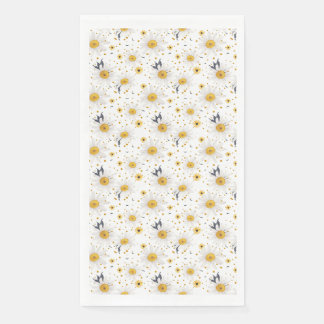 Serviette En Papier Les fleurs ne disent pas, elles montrent