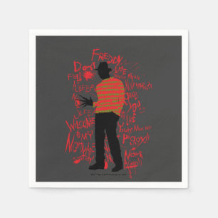 Serviette En Papier Les Griffes de la nuit   Ne vous endormez pas