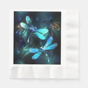Serviette En Papier Les libellules du lac