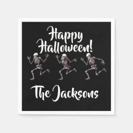 Serviette En Papier Les os dansants