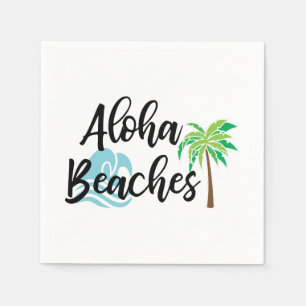 Serviette En Papier les plages d'aloha