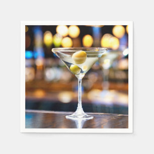 Serviette En Papier Les serviettes Martini Parfaites