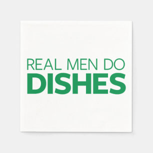 Serviette En Papier Les vrais hommes font des plats
