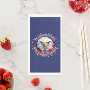 Serviette En Papier L'Esprit de 1776, 2026 L'Aigle Rouge d'Amérique