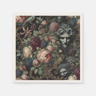 Serviette En Papier 🩸 Lettre à la poupée - gothique victorien