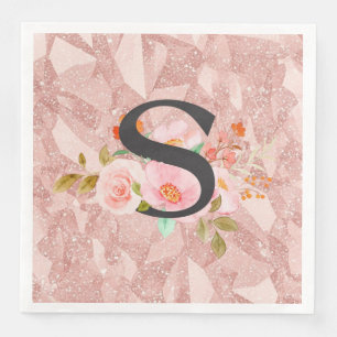 Serviette En Papier Lettre S
