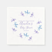 Libellules Peinture Manuelle Baby Shower