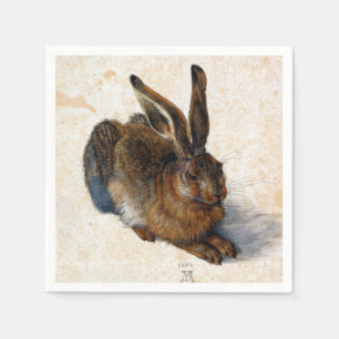 Serviette En Papier Lièvres de jeunes d'Albrecht Dürer