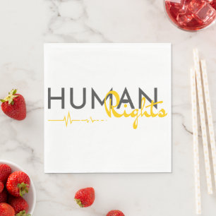 Serviette En Papier Lifeline to Human Rights