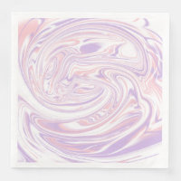 Lilac rose Moderne Abstrait en marbre liquide