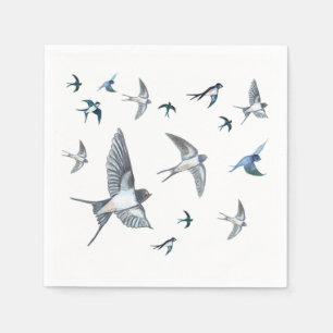 Serviette En Papier L'Illustration De L'Avalière Volante