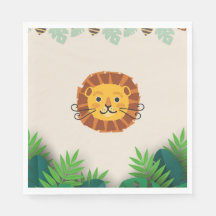 lion d'anniversaire de la jungle