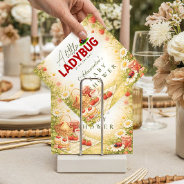 Serviette En Papier Little Ladybug Garden Baby Shower