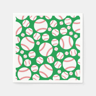Serviette En Papier Little Slugger Baseball fête d'anniversaire
