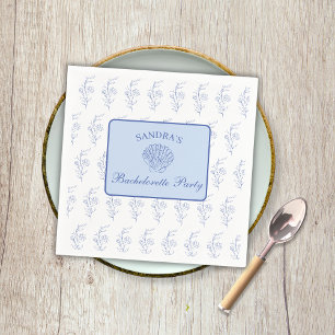 Serviette En Papier Littoral Grandma Beach Bach Week-end