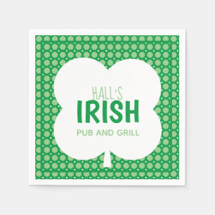 Serviette En Papier Livre vert irlandais Napkin