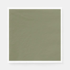 Serviette En Papier Livre vert Sage