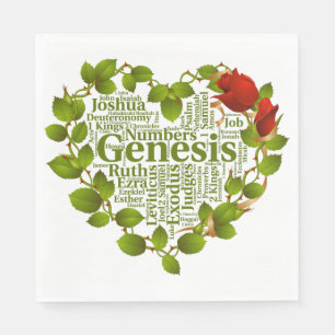 Serviette En Papier Livres de bible