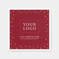 Logo Confettis Rouge & Or Affaires Promotionnelles