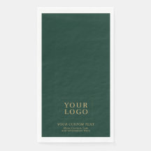 Logo d'affaires personnalisé Vert & Or Promotionne