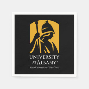 Serviette En Papier Logo de l'Université d'Albany