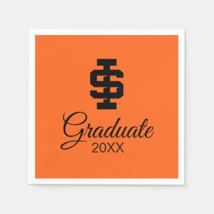 Serviette En Papier Logo de l'Université d'État de l'Idaho