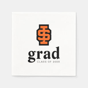Serviette En Papier Logo de l'Université d'État de l'Idaho