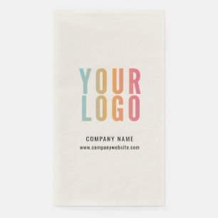 Serviette En Papier Logo d'entreprise Evénement de l'entreprise Minima