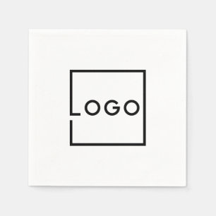 Serviette En Papier Logo d'entreprise personnalisé