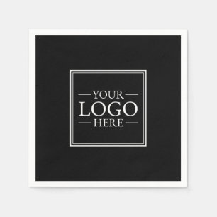 Serviette En Papier Logo d'entreprise personnalisé