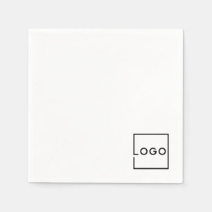 Serviette En Papier Logo d'entreprise personnalisé
