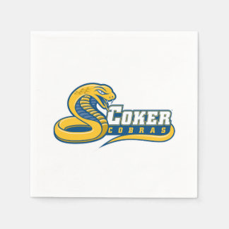 Serviette En Papier Logo des Cobras de l'Université Coker