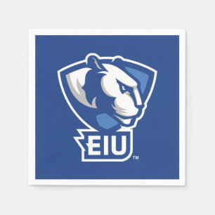 Serviette En Papier Logo Eastern Illinois University Panthers