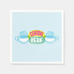 Serviette En Papier Logo Neon Central Perk