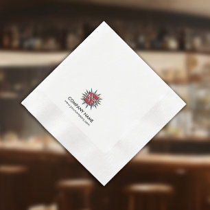 Serviette En Papier Logo personnalisé+Papier texte