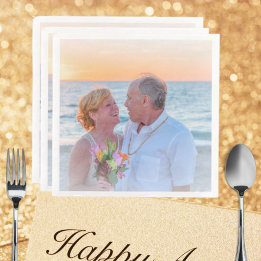 Serviette En Papier Logo photo personnalisée Art Slogan Standard