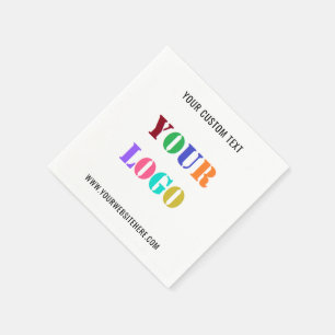 Serviette En Papier Logo promotionnel personnalisé Professionnel pers