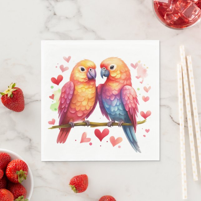 Serviette En Papier Loisirs arc-en-ciel (En situation)
