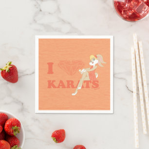Serviette En Papier Lola Bunny I Heart Karats