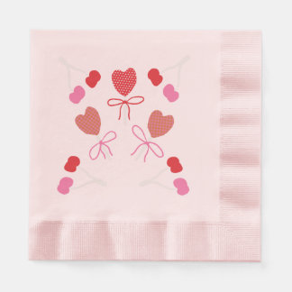 Serviette En Papier Lollipops and Cherries