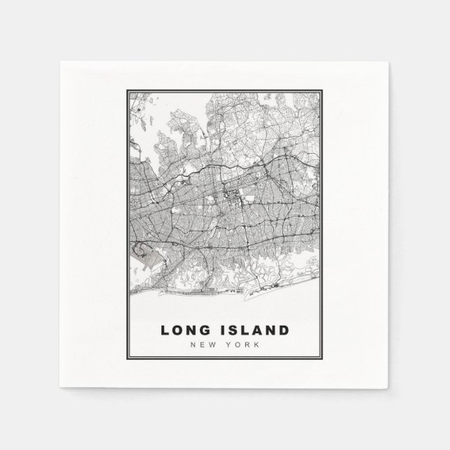 Serviette En Papier Long Island (Devant)