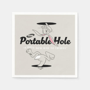 Serviette En Papier LOONEY TUNES™ BOGS BUNNY™ ACME Trou portable