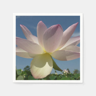 Serviette En Papier Lotus Flower et Blue Sky II