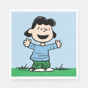 Serviette En Papier Lucy Avec Bras Large